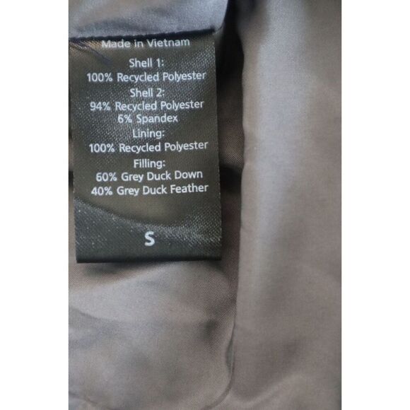 Moosejaw 7726255 Women's Sz S Blue Quilted Down Mid-Length Hooded Jacket - Picture 9 of 14